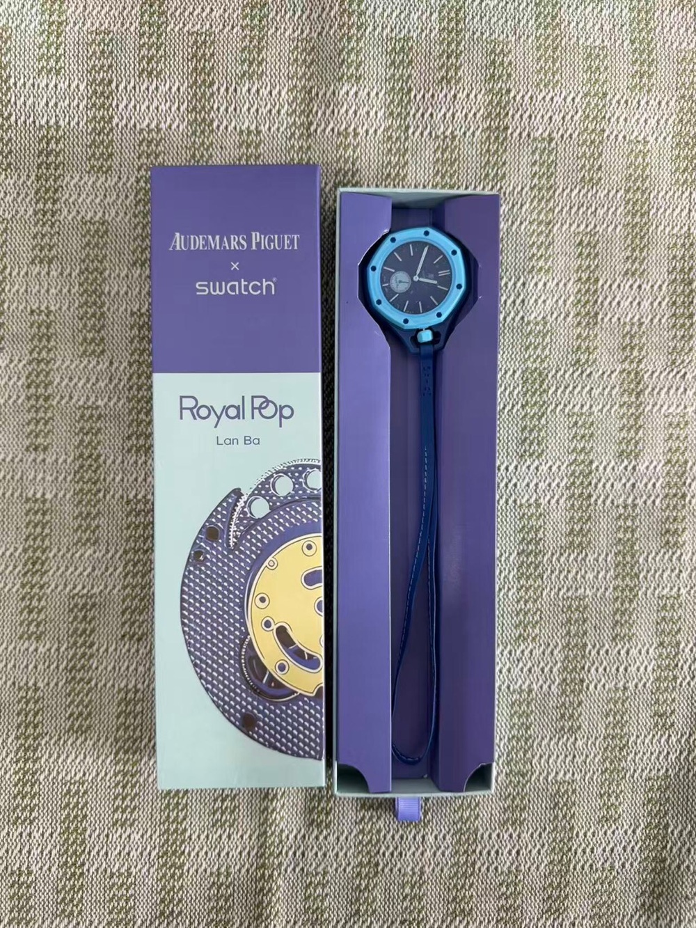 Swatch Royal Pop Lan Ba Blue Watch